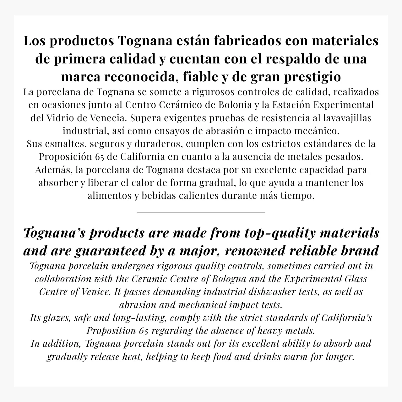 Juego de tazas de porcelana Mallorca Tognana - Imagen 6