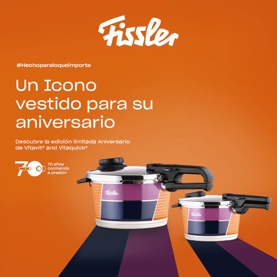 Olla a presión Vitaquick® Edición Aniversario Fissler - Imagen 7