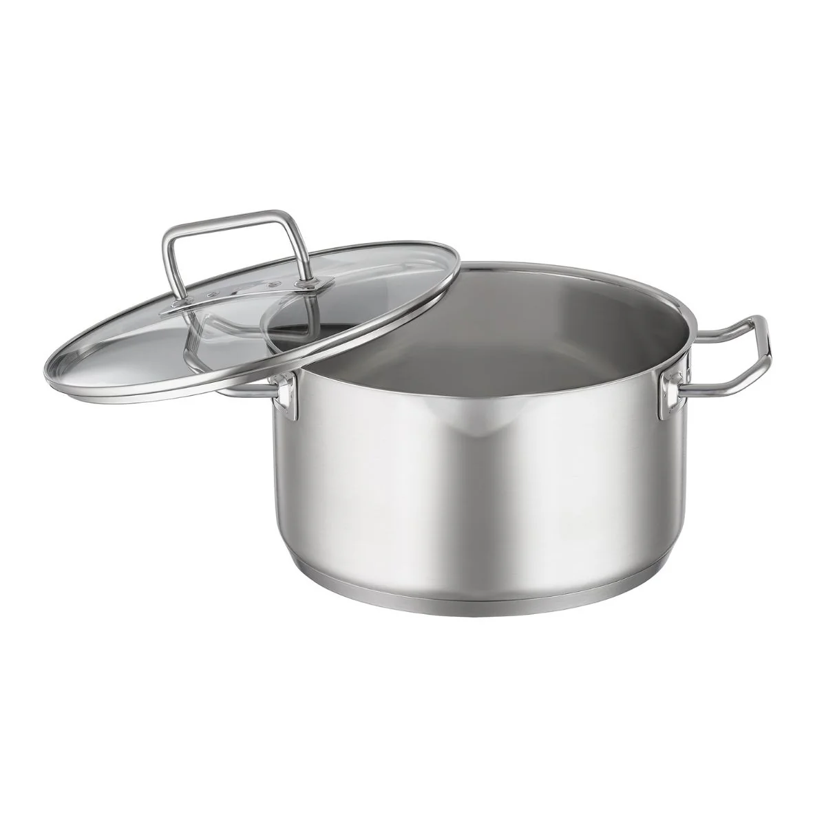 Cacerola alta de acero inoxidable con tapa de cristal Expertiso Rösle - Imagen 5