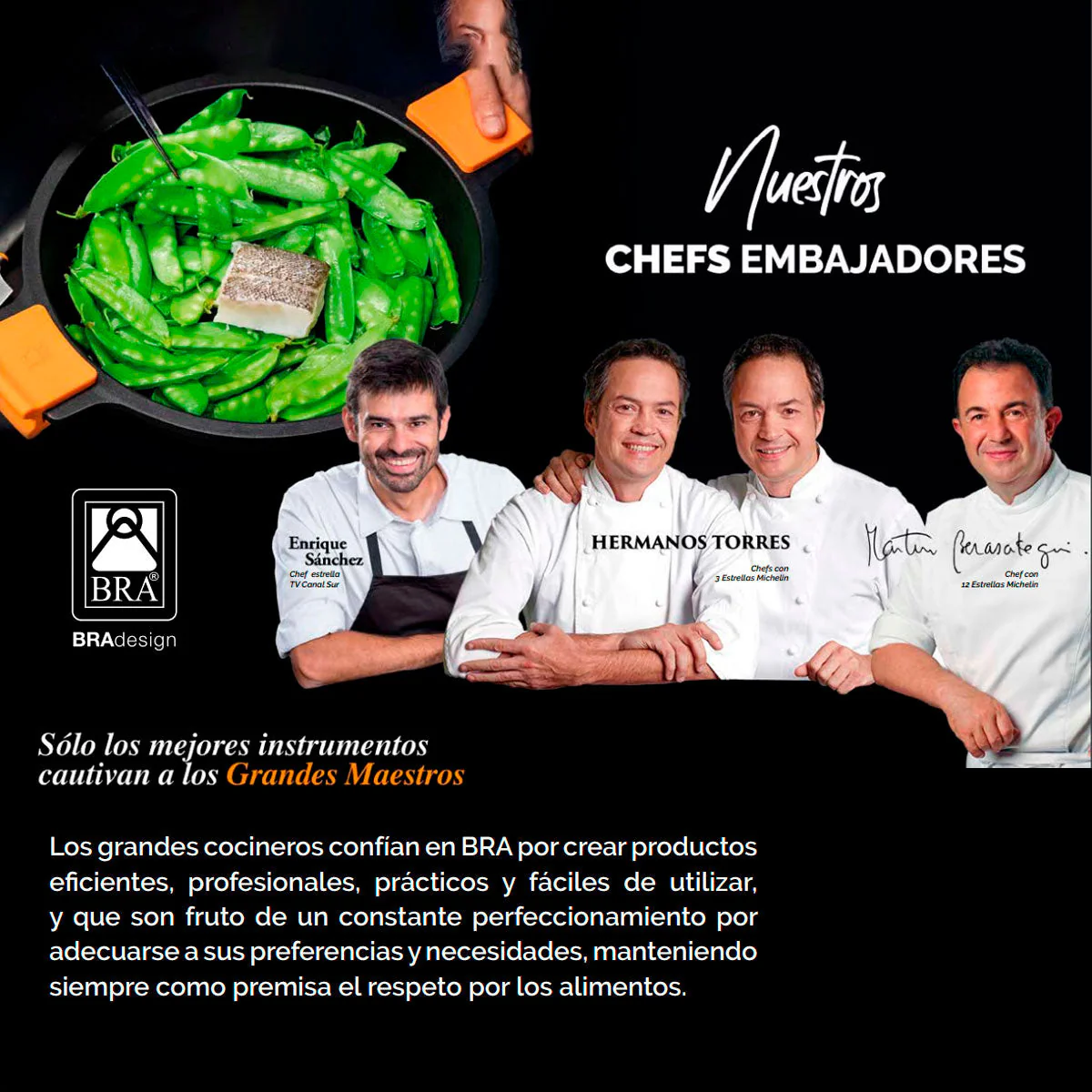 Cacerola baja antiadherente con tapa Bra Infinity - Imagen 5