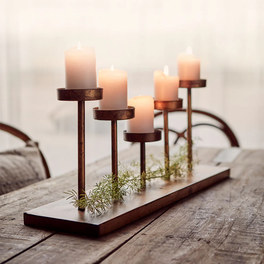 Portavelas Thomas para 5 velas de Affari of Sweden