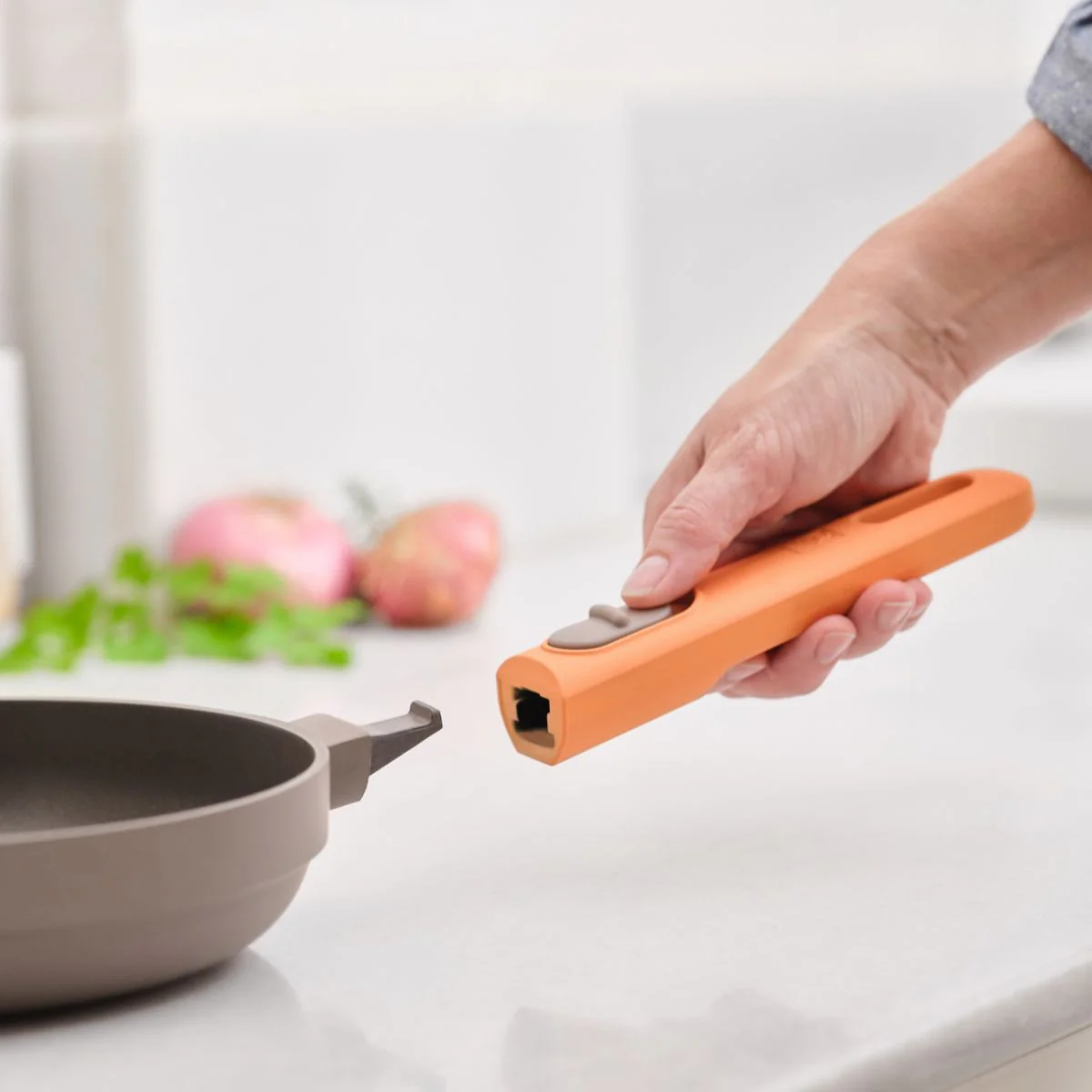 Sartén antiadherente con mango desmontable Compac Pro Bra - Imagen 3