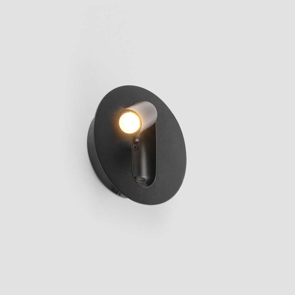 TIMIT LECTOR USB NEGRO LED 2700K 62761 FARO - Imagen 5